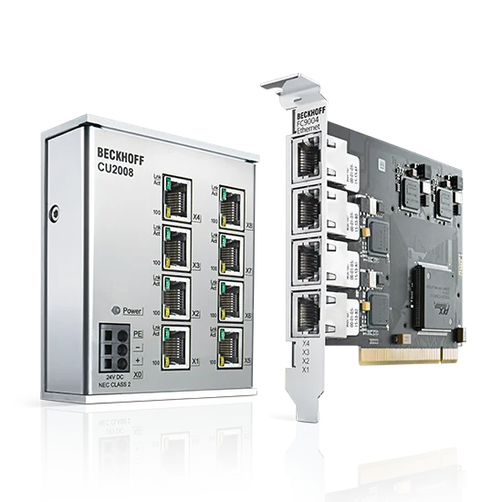 Компоненты инфраструктуры (Ethernet, PCI/PCIe) BECKHOFF